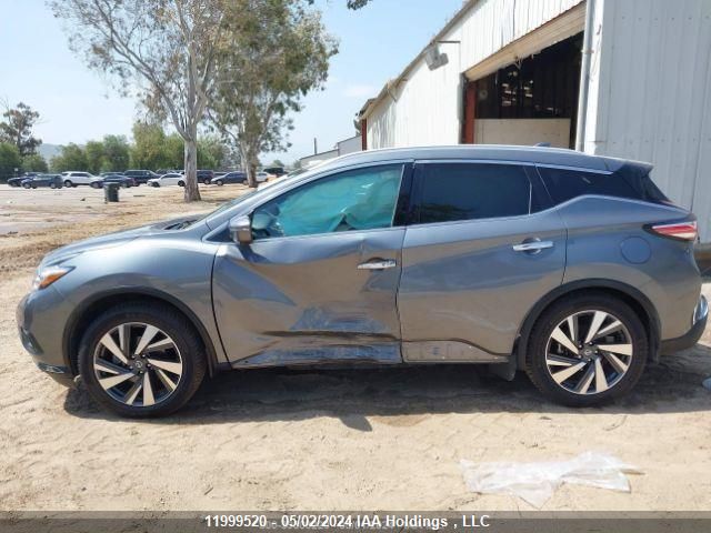 2018 Nissan Murano VIN: 5N1AZ2MH8JN142179 Lot: 11999520