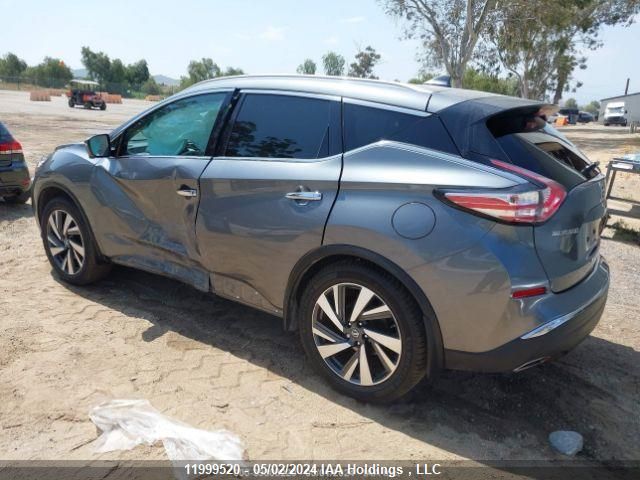 2018 Nissan Murano VIN: 5N1AZ2MH8JN142179 Lot: 11999520