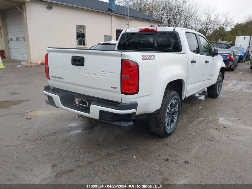 2021 Chevrolet Colorado Z71 VIN: 1GCGTDEN6M1276488 Lot: 11999524