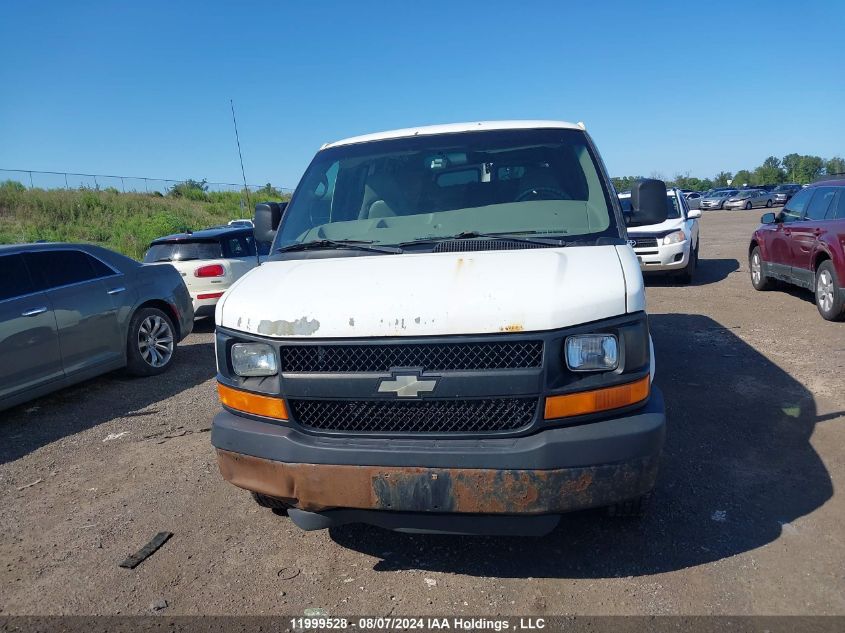 2008 Chevrolet Express Work Van VIN: 1GCGG25C081173936 Lot: 11999528