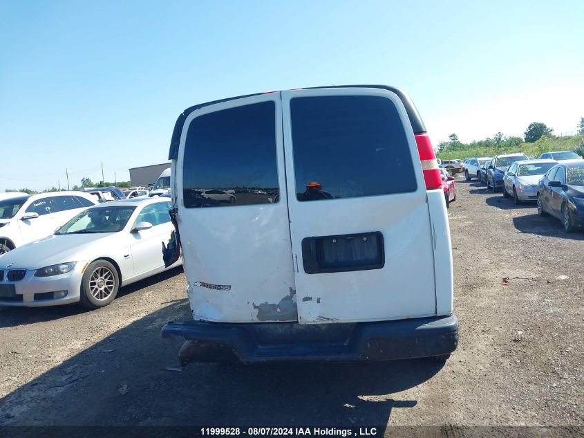2008 Chevrolet Express Work Van VIN: 1GCGG25C081173936 Lot: 11999528