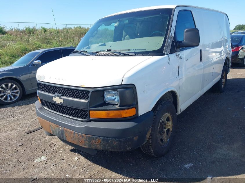 2008 Chevrolet Express Work Van VIN: 1GCGG25C081173936 Lot: 11999528