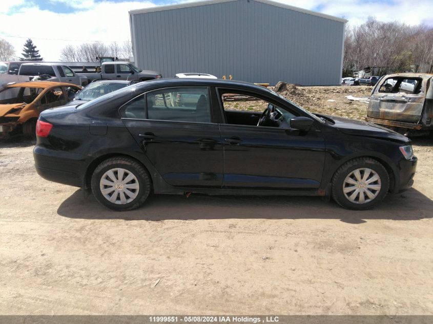 2011 Volkswagen Jetta Sedan VIN: 3VW2K7AJ5BM090648 Lot: 11999551