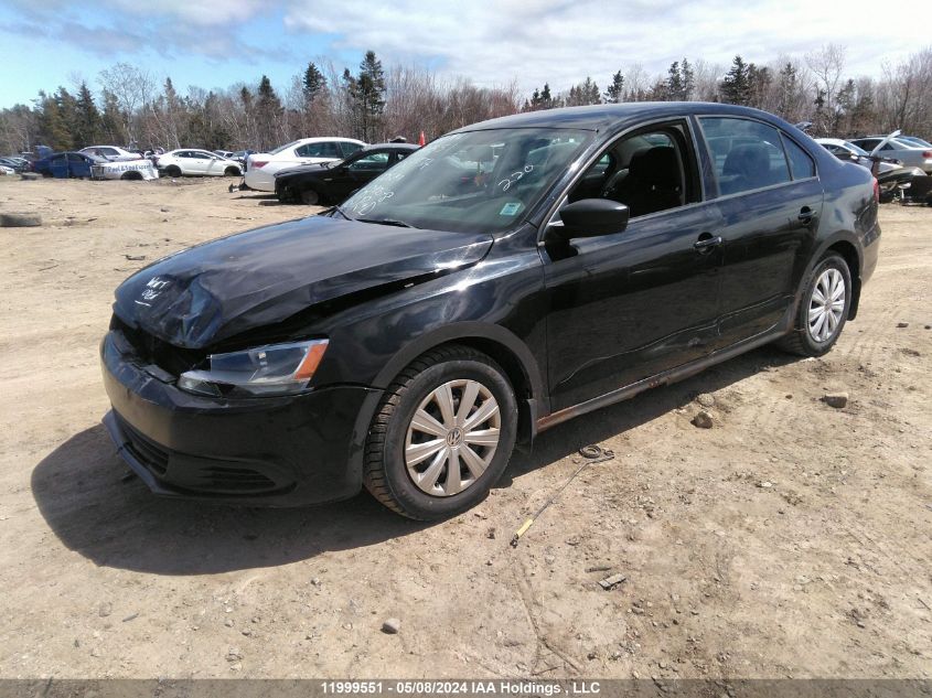 2011 Volkswagen Jetta Sedan VIN: 3VW2K7AJ5BM090648 Lot: 11999551