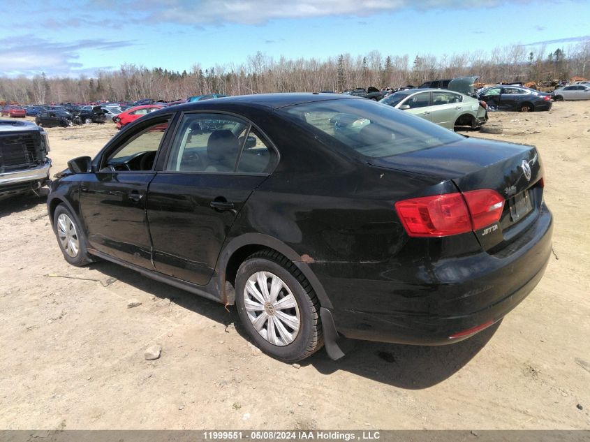 2011 Volkswagen Jetta Sedan VIN: 3VW2K7AJ5BM090648 Lot: 11999551