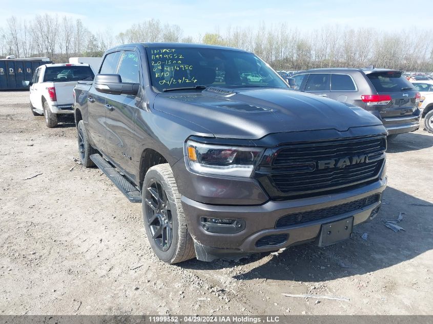 2020 Dodge Ram 1500 VIN: 1C6SRFLT8LN414956 Lot: 11999552