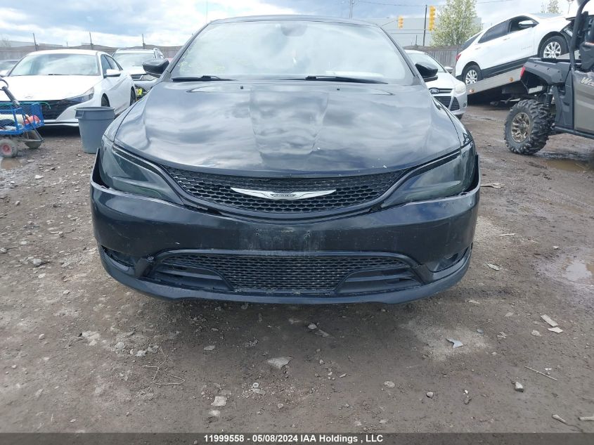 2015 Chrysler 200 S VIN: 1C3CCCBGXFN694048 Lot: 11999558