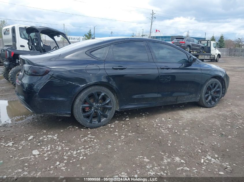 2015 Chrysler 200 S VIN: 1C3CCCBGXFN694048 Lot: 11999558