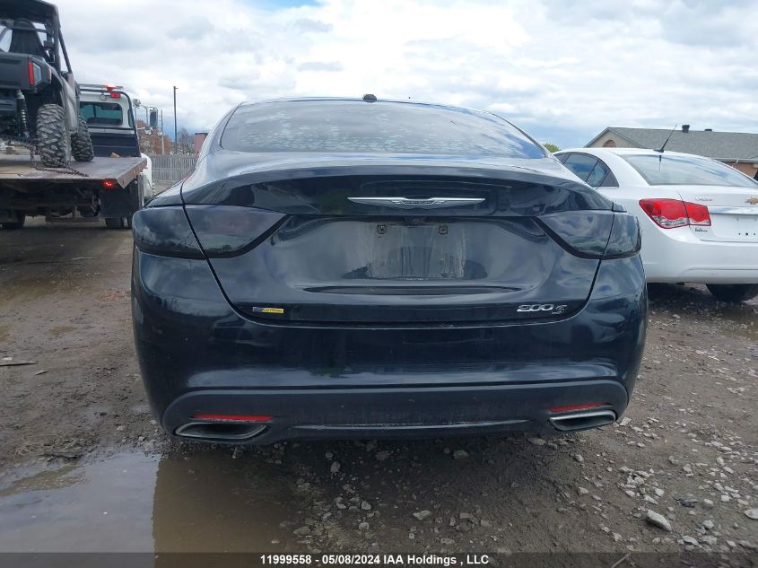 2015 Chrysler 200 S VIN: 1C3CCCBGXFN694048 Lot: 11999558