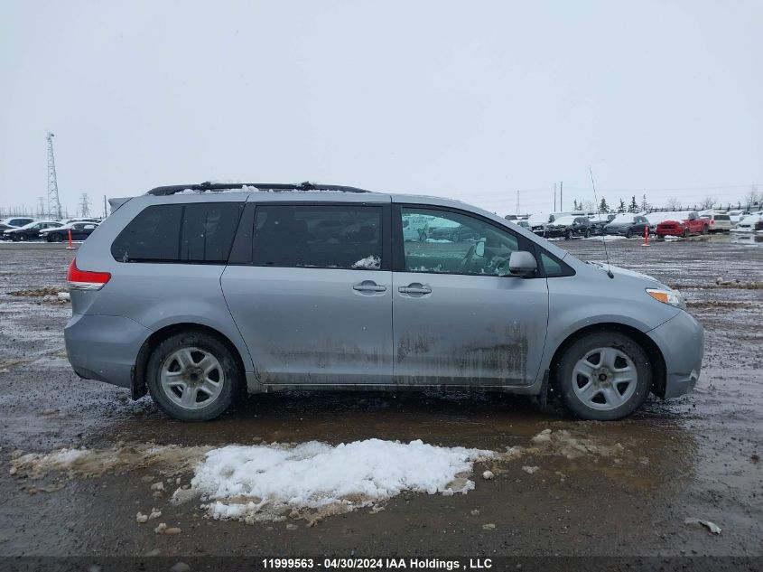 2014 Toyota Sienna Le VIN: 5TDKK3DCXES496065 Lot: 11999563