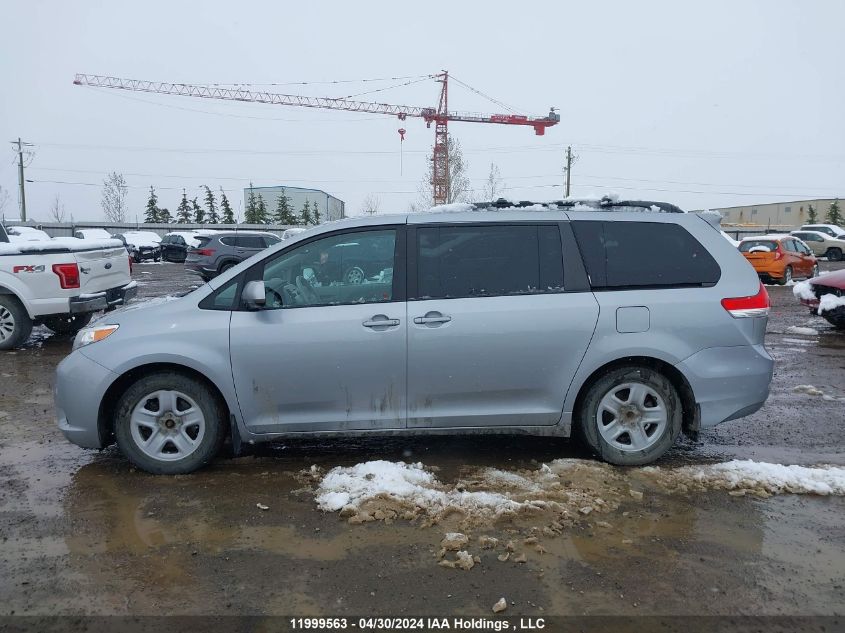 2014 Toyota Sienna Le VIN: 5TDKK3DCXES496065 Lot: 11999563