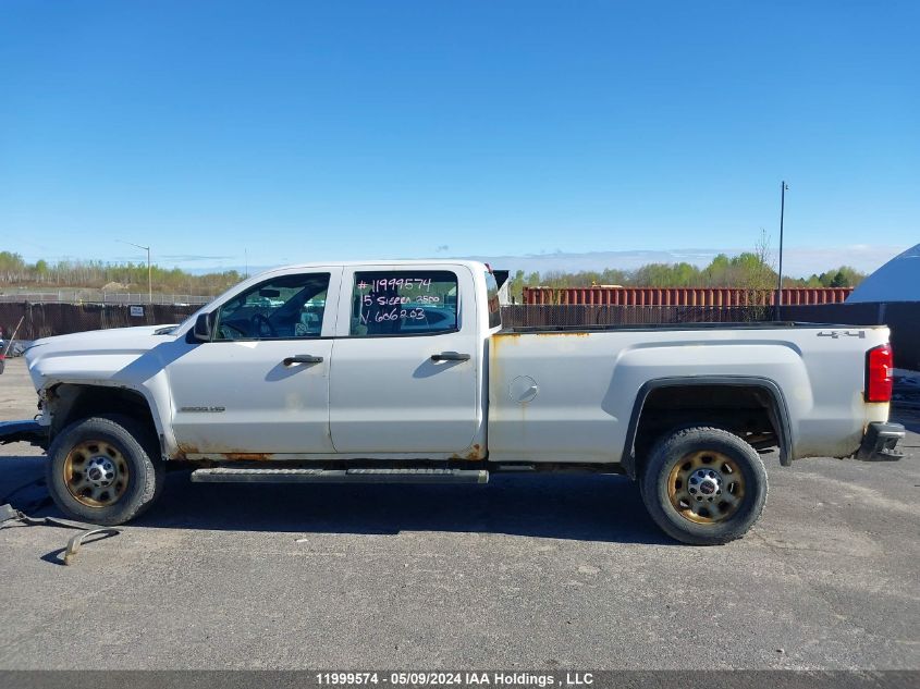 2015 GMC Sierra 2500Hd VIN: 1GT12XEG3FF606203 Lot: 11999574