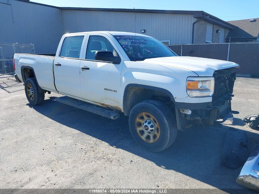 2015 GMC Sierra 2500Hd VIN: 1GT12XEG3FF606203 Lot: 11999574