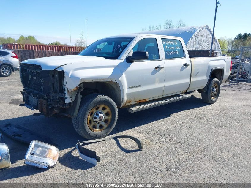 2015 GMC Sierra 2500Hd VIN: 1GT12XEG3FF606203 Lot: 11999574