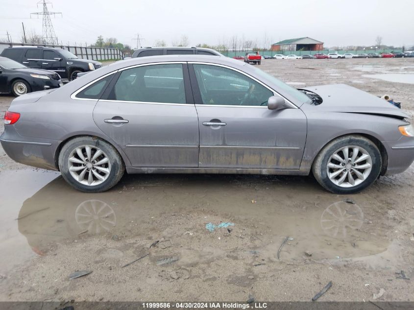 2007 Hyundai Azera Se/Limited VIN: KMHFC46F77A220241 Lot: 11999586