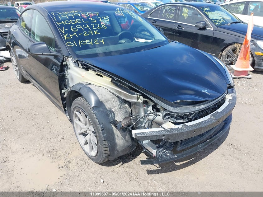 2023 Tesla Model 3 VIN: 5YJ3E1EB9PF694228 Lot: 11999597
