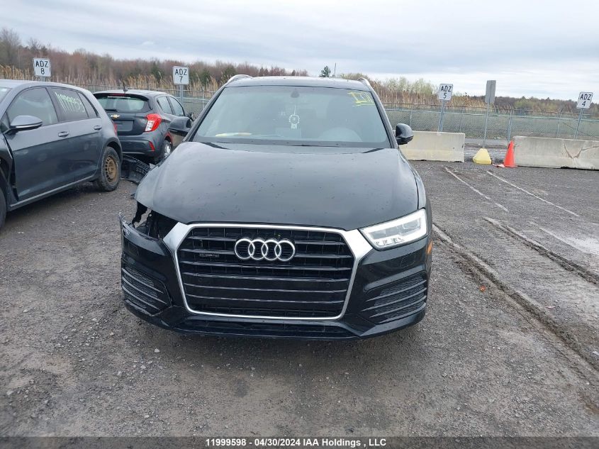 2016 Audi Q3 4P Ti VIN: WA1GFCFSXGR003947 Lot: 11999598