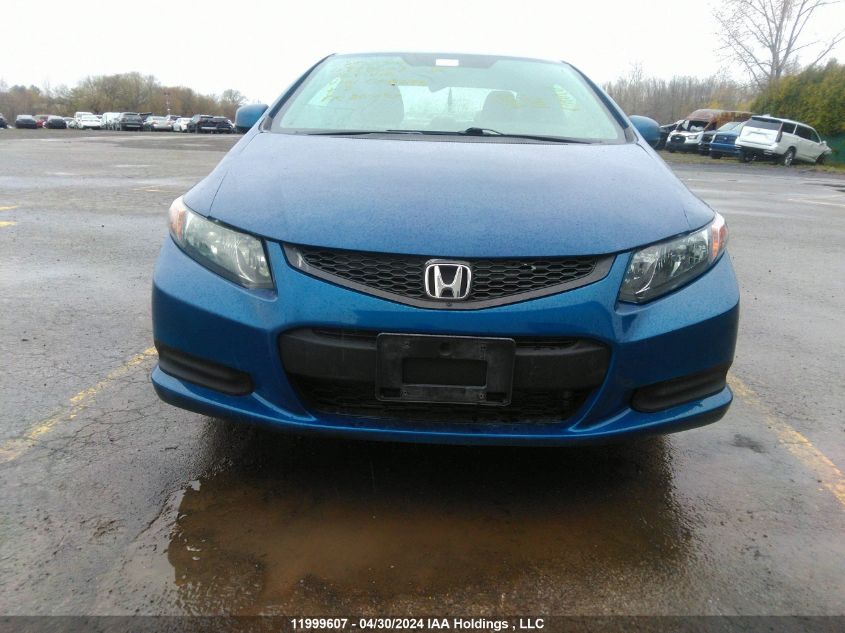 2012 Honda Civic Cpe Lx VIN: 2HGFG3B41CH008696 Lot: 11999607