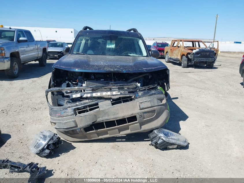 2023 Ford Bronco Sport Outer Banks VIN: 3FMCR9C61PRD57779 Lot: 11999608