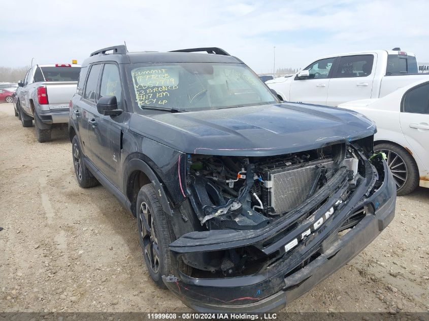 2023 Ford Bronco Sport Outer Banks VIN: 3FMCR9C61PRD57779 Lot: 11999608