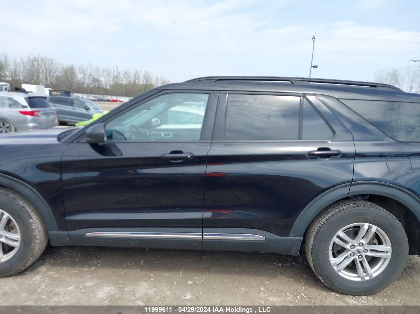 2022 Ford Explorer Xlt VIN: 1FMSK8DH4NGB59454 Lot: 11999611