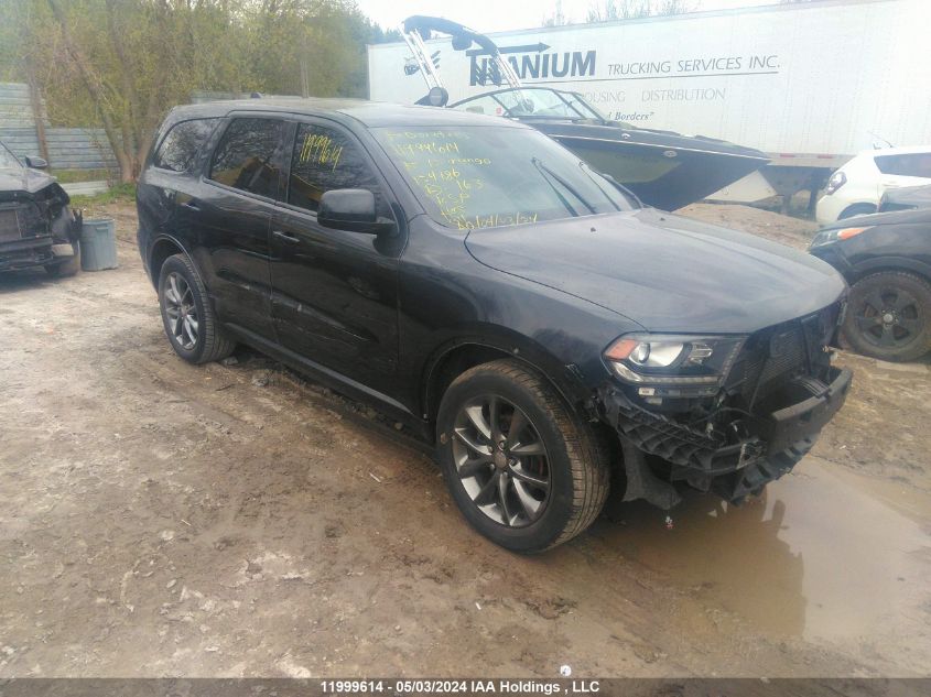 2015 Dodge Durango Sxt VIN: 1C4RDJAG1FC154186 Lot: 11999614