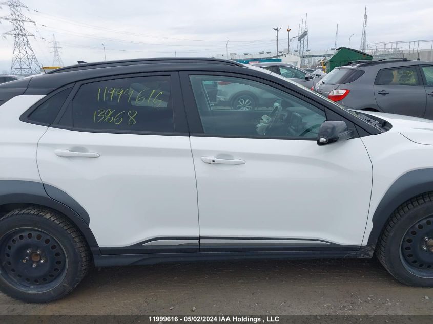 2021 Hyundai Kona Sel VIN: KM8K23AG1MU130668 Lot: 11999616