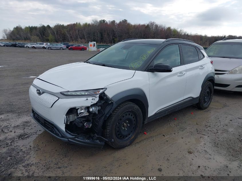 2021 Hyundai Kona Sel VIN: KM8K23AG1MU130668 Lot: 11999616