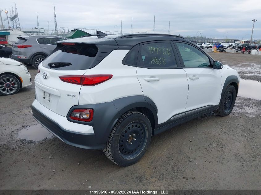 2021 Hyundai Kona Sel VIN: KM8K23AG1MU130668 Lot: 11999616