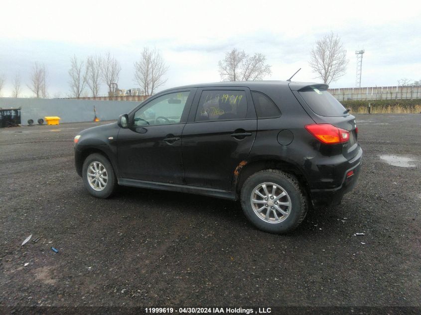 2011 Mitsubishi Rvr Se VIN: JA4AH3AU8BZ607160 Lot: 11999619