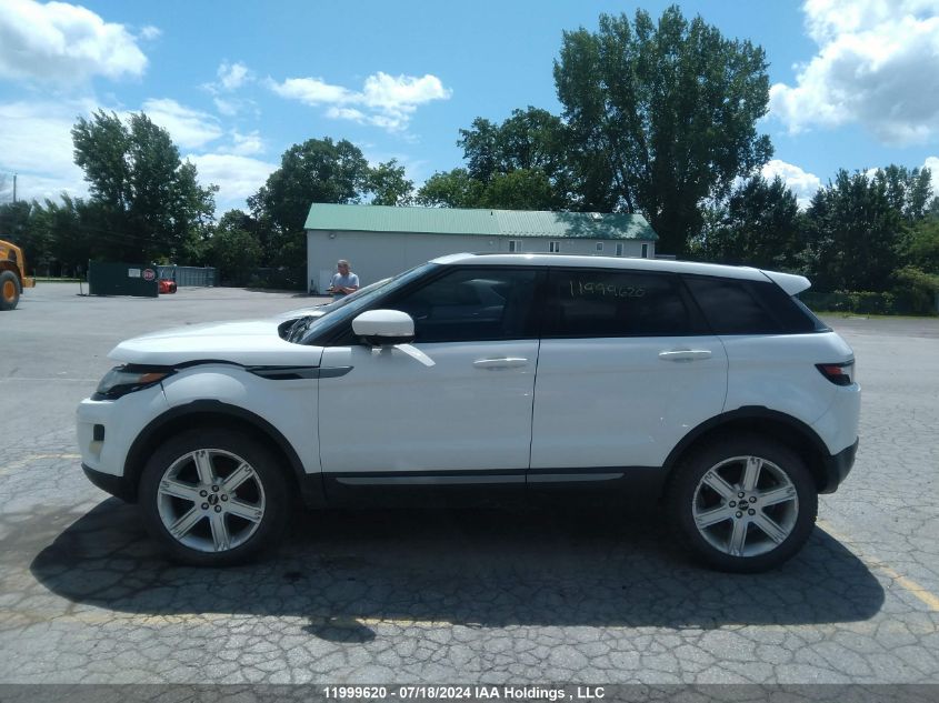 2012 Land Rover Range Rover Evoque VIN: SALVP2BG4CH666638 Lot: 11999620