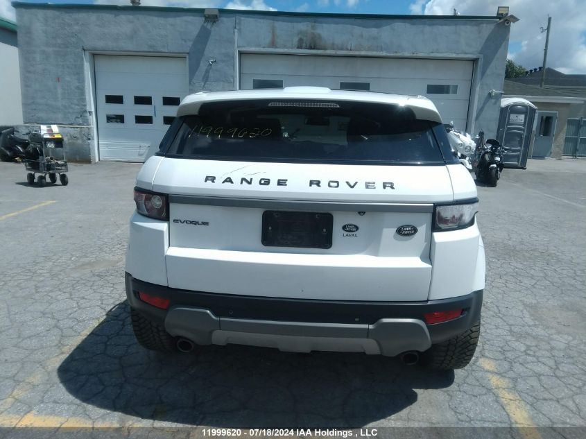 2012 Land Rover Range Rover Evoque VIN: SALVP2BG4CH666638 Lot: 11999620