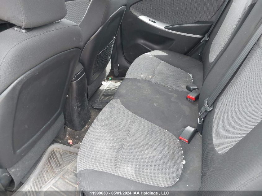 2013 Hyundai Accent Gls/Gs VIN: KMHCT5AE2DU123966 Lot: 11999630