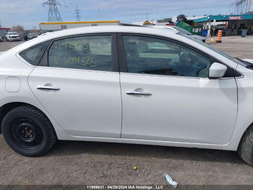 2017 Nissan Sentra VIN: 3N1AB7AP7HL644325 Lot: 11999631