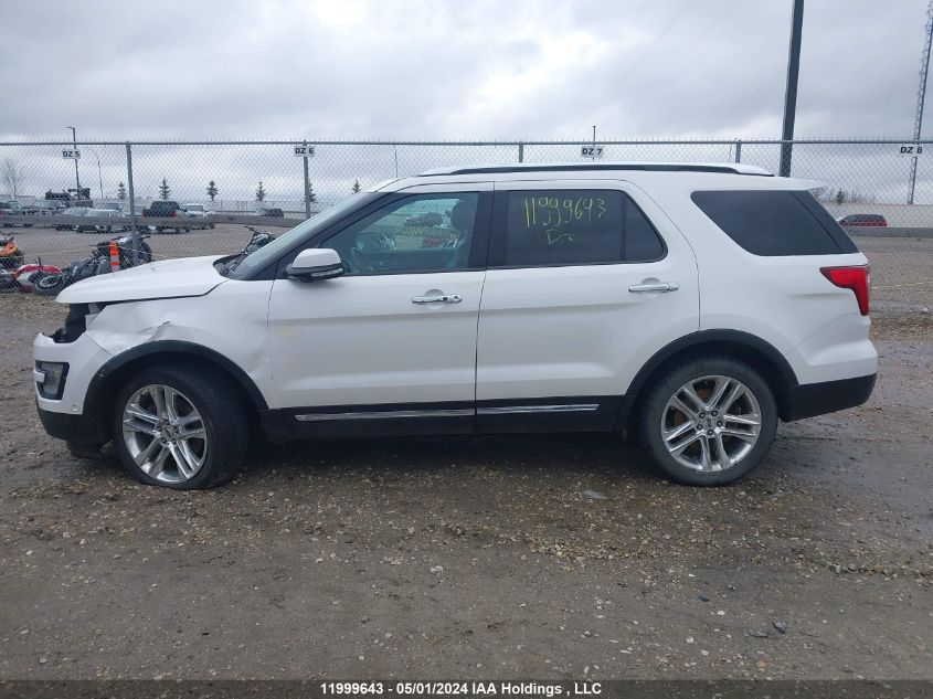 2016 Ford Explorer Limited VIN: 1FM5K8F84GGC43044 Lot: 11999643