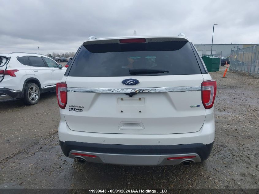 2016 Ford Explorer Limited VIN: 1FM5K8F84GGC43044 Lot: 11999643