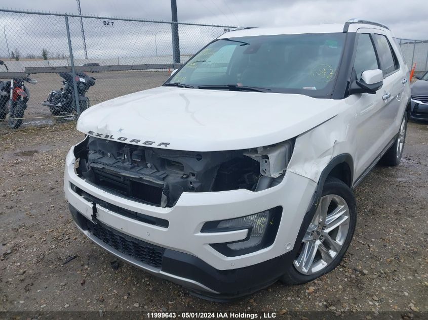 2016 Ford Explorer Limited VIN: 1FM5K8F84GGC43044 Lot: 11999643