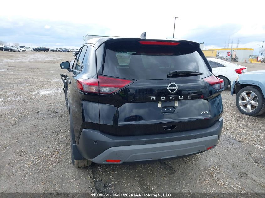 2022 Nissan Rogue S VIN: 5N1AT3AB8NC692586 Lot: 11999651