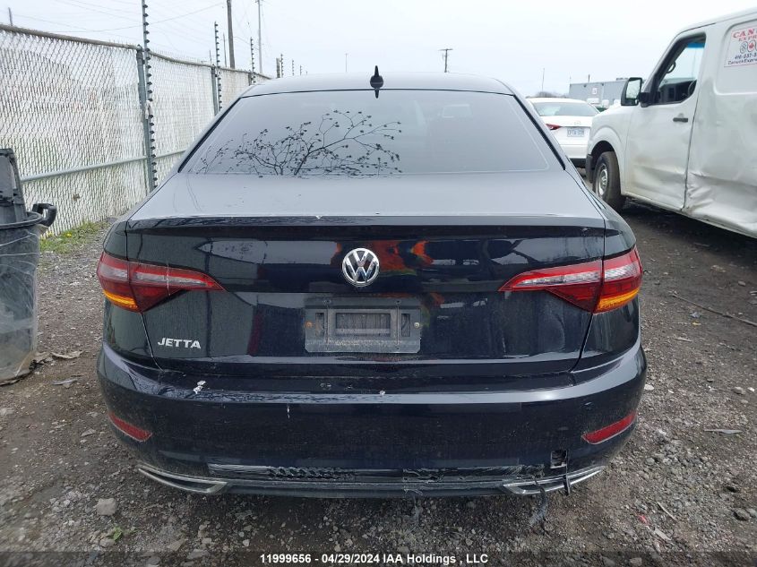 2019 Volkswagen Jetta Sel VIN: 3VWE57BUXKM240606 Lot: 11999656