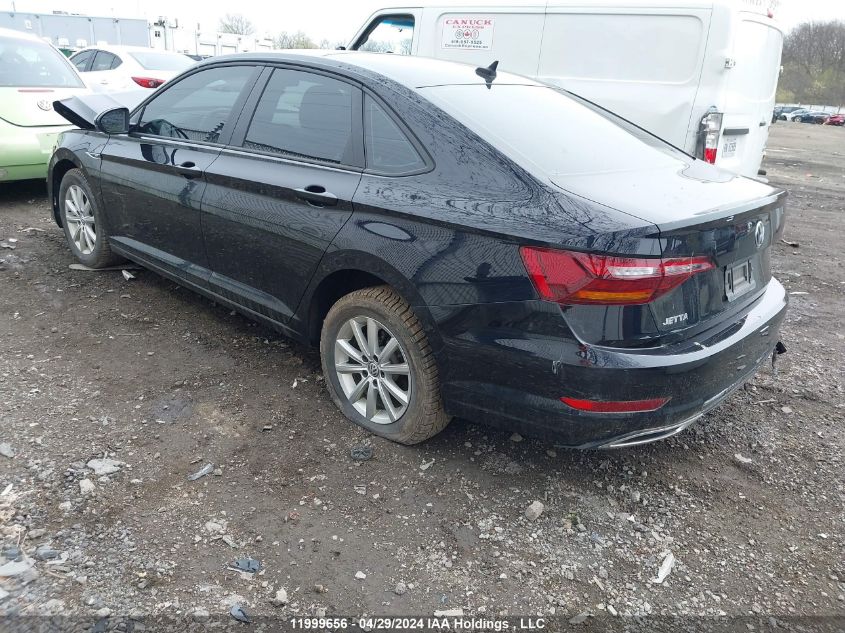 2019 Volkswagen Jetta Sel VIN: 3VWE57BUXKM240606 Lot: 11999656