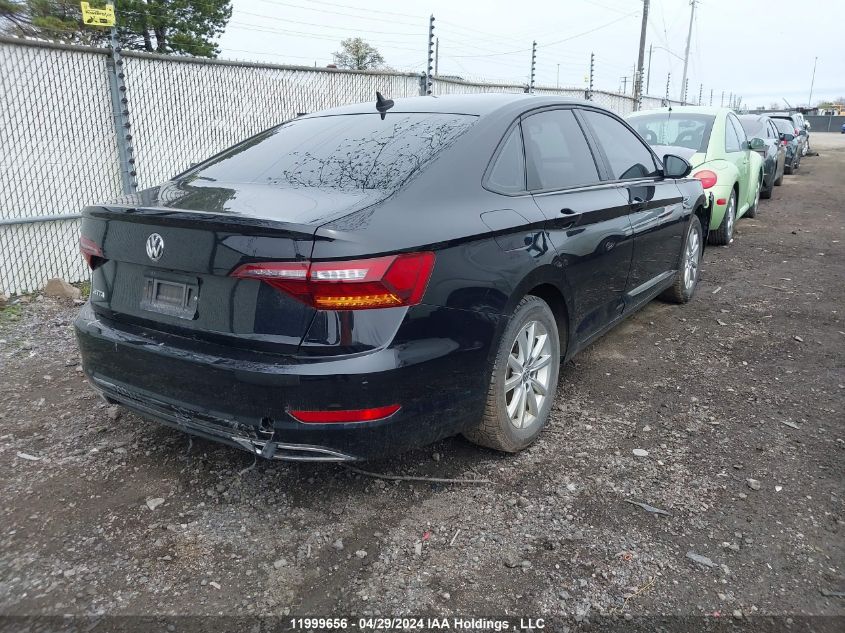 2019 Volkswagen Jetta Sel VIN: 3VWE57BUXKM240606 Lot: 11999656