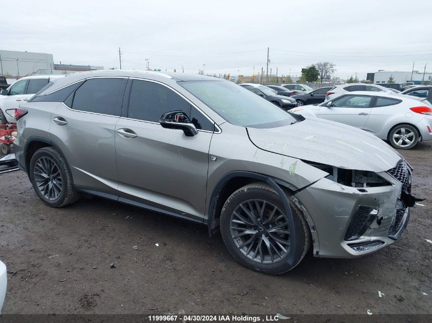 2022 Lexus Rx 350 F-Sport VIN: 2T2YZMDA2NC318326 Lot: 11999667