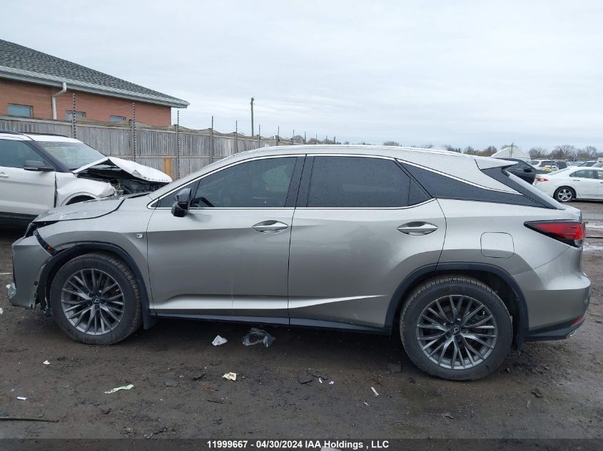 2022 Lexus Rx 350 F-Sport VIN: 2T2YZMDA2NC318326 Lot: 11999667