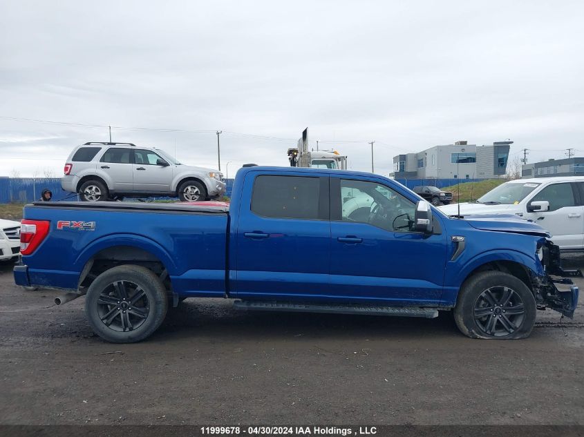 2022 Ford F150 Supercrew VIN: 1FTFW1E53NKD68929 Lot: 11999678