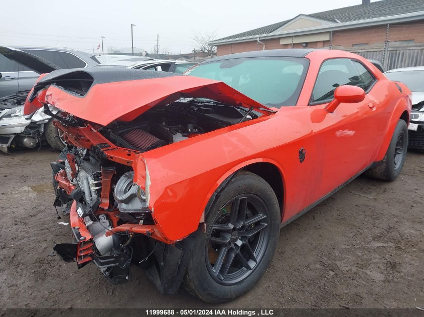 2023 Dodge Challenger VIN: 2C3CDZL90PH103168 Lot: 11999688