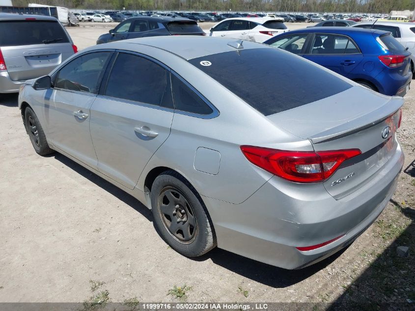 2017 Hyundai Sonata Gl VIN: 5NPE24AF3HH523893 Lot: 11999716