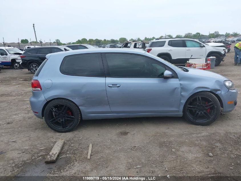 2011 Volkswagen Golf VIN: WVWBA7AJ6BW303368 Lot: 11999719