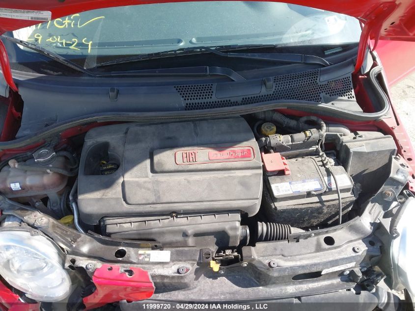 2012 Fiat 500 Lounge VIN: 3C3CFFCR8CT332062 Lot: 11999720