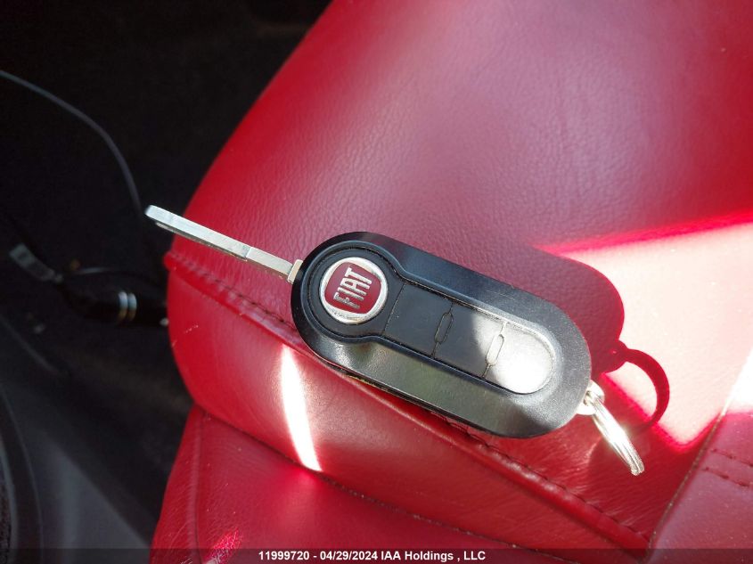 2012 Fiat 500 Lounge VIN: 3C3CFFCR8CT332062 Lot: 11999720