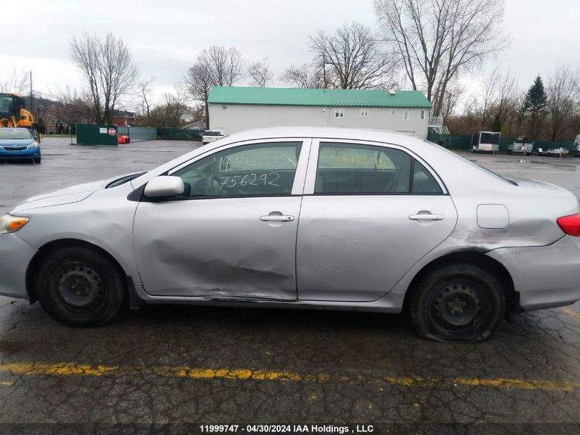 2012 Toyota Corolla S/Le VIN: 2T1BU4EEXCC756292 Lot: 11999747